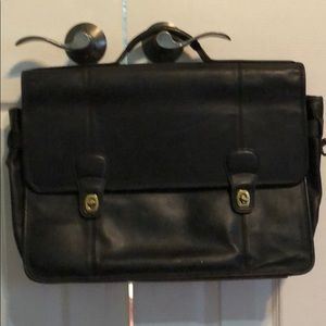 Coach Black Briefcase